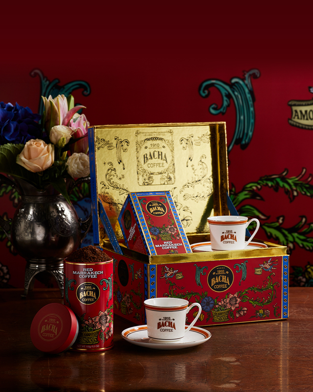 Bacha Festive Lights Gift Box in Red | Bacha Coffee